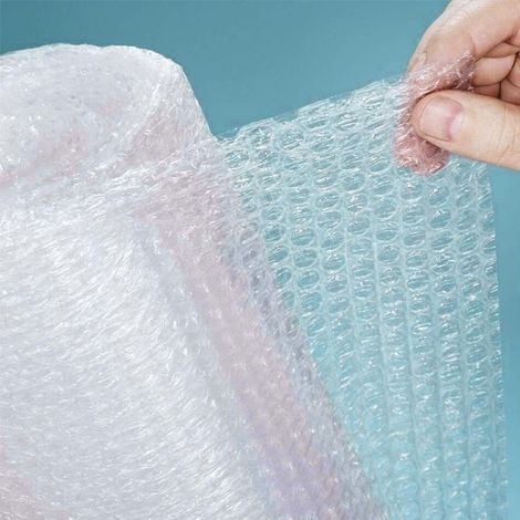 Rouleau de film bulle de protection 1 x 10 m – 1000 bulles – Plastique transparent pour déménagement et emballage (1/5)