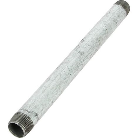 Virfollet – Raccord fonte galva mâle à visser 3/4 – Longueur 300mm – Pression 25 bars – Température -20 à 120°C