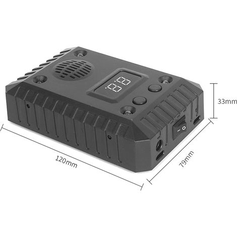 Répulsif anti-rongeurs et anti-souris pour voiture, à placer sous le capot, avec alarme sonore et lumineuse stroboscopique LED. Convient également pour le coffre, le camping-car et l'intérieur d'un en