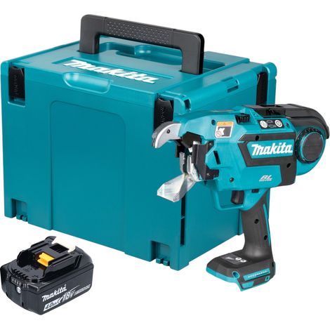 Conector de refuerzo a batería Makita DTR 181 RF1 18 V 0,8 mm sin escobillas + 1 batería de 3,0 Ah + cargador + Makpac (1/5)