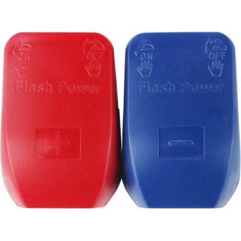 Lot de 2 Cosses Batterie Serrage Rapide, Libération Rapide 12V Cosse Batterie Bornes de Batterie Connecteurs, Coupe Batterie pour (1/4)