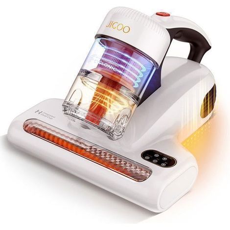 Aspirapolvere antiacaro per materassi J200, con doppie ventose integrate, potenza di aspirazione di 13 kPa, lampada UV, temperatura dell'aria di 60 °C e display a LED. (1/5)