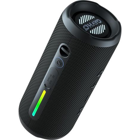 Enceinte Bluetooth Puissante 24W - Haut Parleur Bluetooth 5.3 Portable IPX7 Étanche, 30h Autonomie, Bass Boost, LED (1/5)