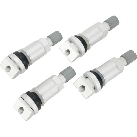 Lot de 4 kits de réparation de tige de valve TPMS pour BMW Série 1 2 3 pour capteurs de pression des pneus en acier inoxydable X1 X2 X3 (1/5)