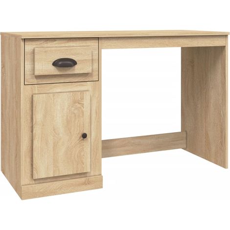 Maison Exclusive - Scrivania Cassetto Rovere Sonoma 115x50x75 cm Legno Multistrato