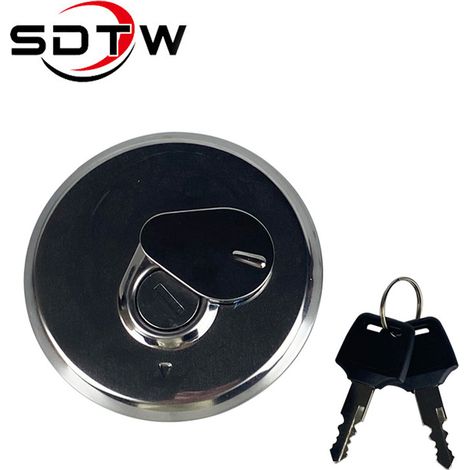 Bouchon réservoir pour Suzuki GN250, GN125 (Fuel Gas Tank Cap) (1/5)