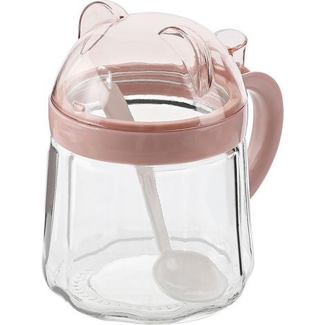 Tarro para especias con tapa, práctico recipiente para condimentos de cocina, elegante contenedor de almacenamiento para organizar la sal y los condimentos. (1/5)