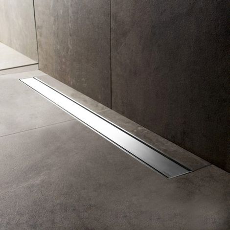 Drainset komplett Duschrinne 120 cm mit Abdeckung Zero (1/3)