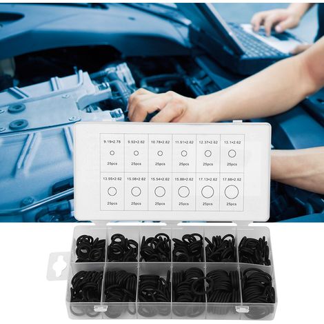 300 Stück, 12 Größen, großes Set NBR-O-Ring-Dichtungen für Installateure, Werkstätten und Pumpen (1/5)