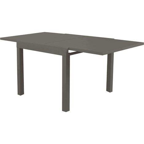 JERRI - set tavolo in alluminio cm 90/180 x 90 x 75 h con 4 Poltrone Dynamo (1/4)