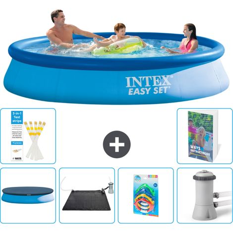 Easy Set Pool Rund - 366x76 cm - 7-teilig S37