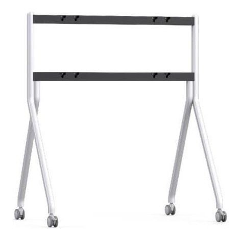 Rollständer Huawei weiß Tragfähigkeit 95 kg VESA 800x400
