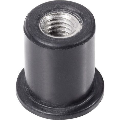 Ecrou aveugle PB Fastener 331360 EPDM 1 pc(s) S52897 (1/4)