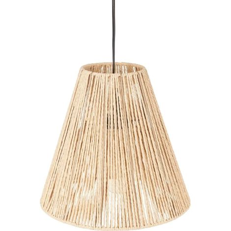 Suspension Giada en métal beige 30 cm x 30 cm x 27 cm (1/5)
