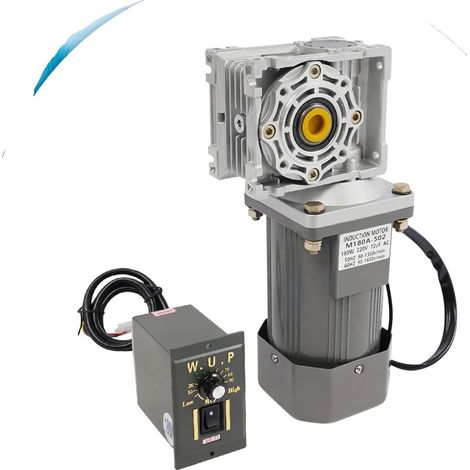 Motoriduttore, 180 W, velocità di uscita 0-27 giri/min, coppia 35 Nm, avvolgimenti in filo di rame, efficienza IE 4 (1/5)