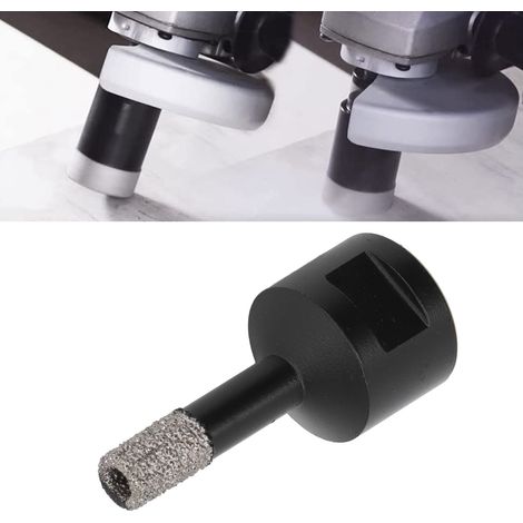 Foret diamanté M14 (10 mm) pour le perçage par brasage sous vide des carreaux de céramique et des briques de marbre (45 mm). (1/5)