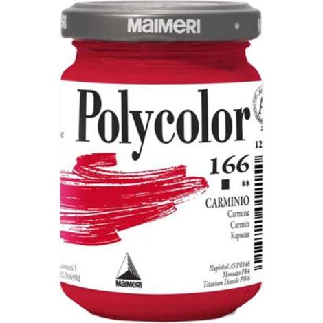 Polycolor 140Ml. Carminio 166 X1
