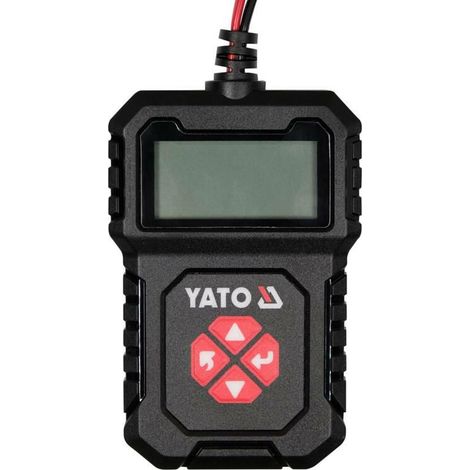 YATO TESTER AKUMULATORÓW ELEKTRONICZNY
