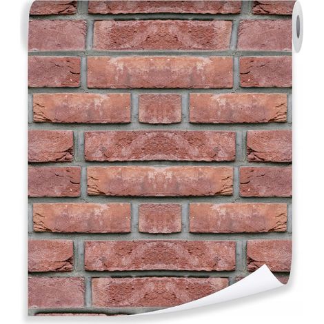 Papier peint 3D brique moderne décoration murale salon – rouleau 0,5 x 10 m intissé Wallarena