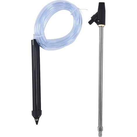 Kit de sablage pour Nettoyeur Haute Pression, Fixation pour sableuse Humide avec Connexion Rapide 1/4" et Adaptateur Compatible pour sableuse 2500 PSI (1/5)