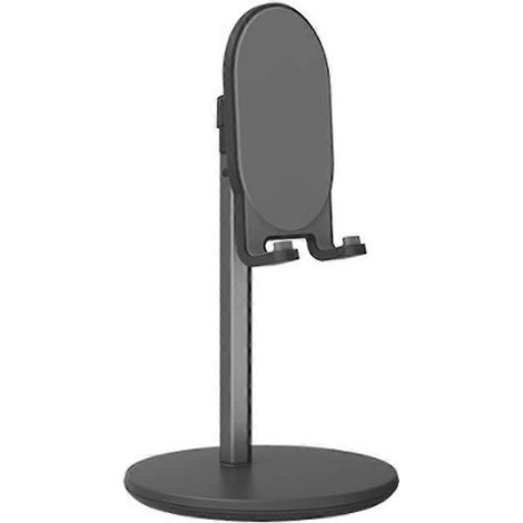 Support pour téléphone portable en alliage d'aluminium, compatible avec tous les smartphones et tablettes, hauteur réglable pour les jeux et la cuisine (1/4)