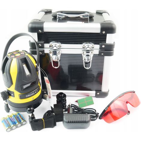 Croce laser multilinea 4.1 Raggio laser rosso Lamigo Autolivellante (1/5)