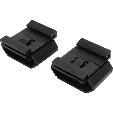 Support Mercedes W201 2 Pièces Fixation Pare-chocs Clip Couvercle Support 2018800114 Remplacement Accessoire Auto (1/5)