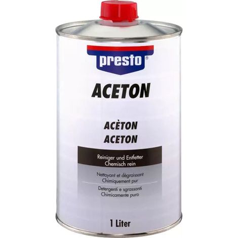 ACETONE FLACON 400ML PRESTO