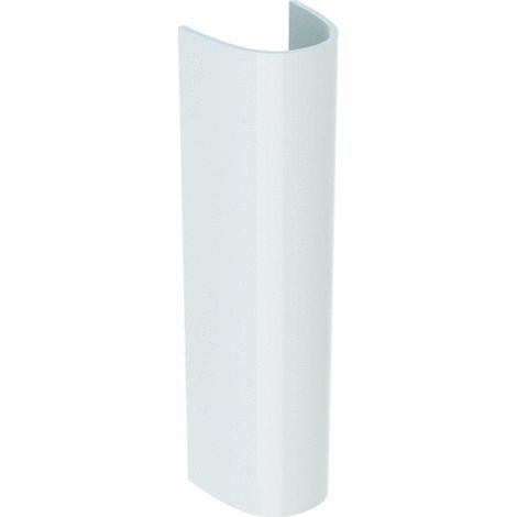 Geberit – Colonne de lavabo céramique blanche 71 cm – Résistante aux produits de nettoyage – Design moderne pour salle de bains