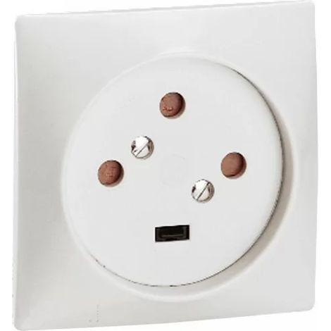 Legrand 055425 Recessed base 3P+E 20A 80x80 screw