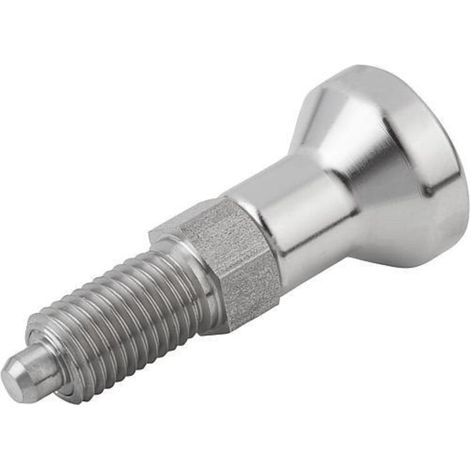 KIPP Arretierbolzen GR.4 M20x1,5 12mm Form A O. Rastnut Edelstahl (1/3)