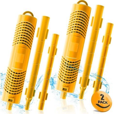 Bastoncini minerali Bardusch per filtri spa, durata 4 mesi, colore giallo, confezione da 2 pezzi (1/5)