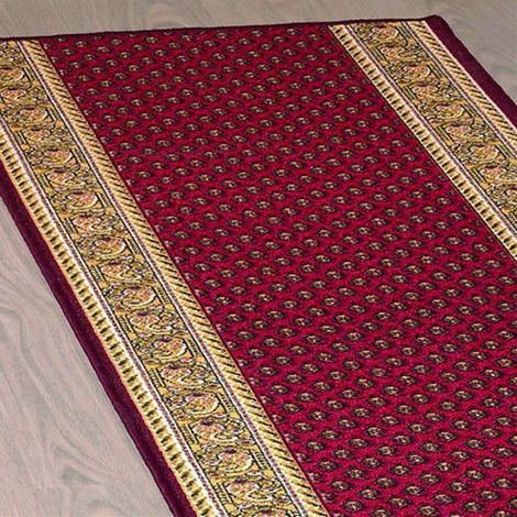 Tapis De Passage Astek Rouge Résistance Et Style Pour Zones De Fort Passage - Idmat