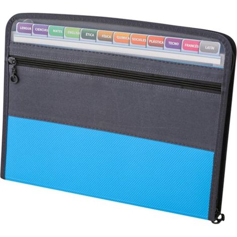 Sac Organisateur de Documents - 13 Compartiments Classement - Porte-Documents - Plastique PP - Classeurs - Documentation Grande Capacité - Convient Pour le Bureau, l'École, la Maison - 352.528cm (1/5)