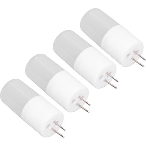 Packung mit 10 warmweißen G4-Glühbirnen, CE+ROHS-zertifiziert, 12V Wechselstrom, ideal für Kronleuchter, Deckenleuchten, Wandleuchten und Tischlampen. (1/5)