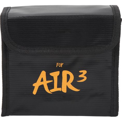 Sac de sécurité pour batterie anti-radiation ignifuge fermeture velcro protection antiexplosion lithium pour AIR 3 pour 3 batteries (1/5)