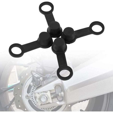 Tapones de purga de frenos, guardapolvos para tapas de frenos, tapón de goma de 8 mm para grasa de purga de frenos de motocicleta
