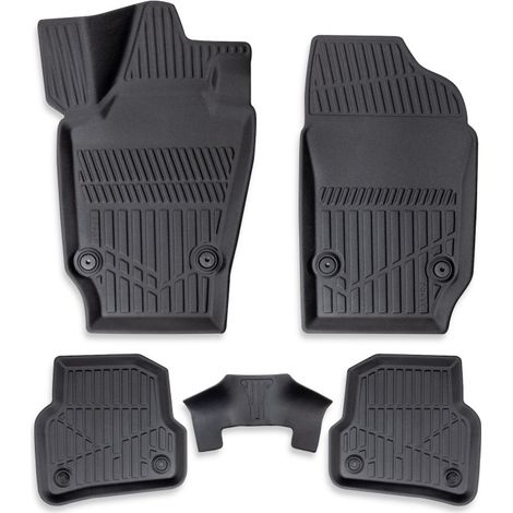 4-teiliges Set 3D-Gummifußmatten für den Innenraum Erpassan - SEAT IBIZA III 2002–2008