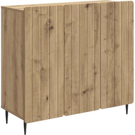 Sideboard Artisan Oak 89 x 34.5 x 82 cm Engineered Wood vidaXL