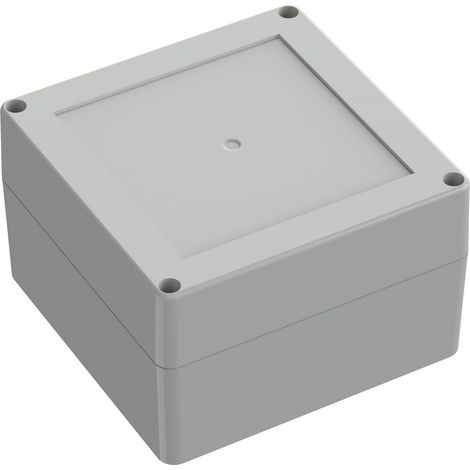 TRU COMPONENTS 6U07121208017 TC-13865112 Industrie-Gehäuse 119.9 x 119.9 x 75  ABS  Lichtgrau 1 St.