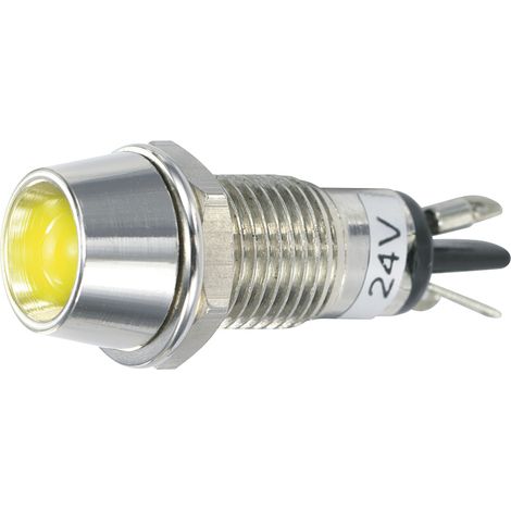TRU COMPONENTS TC-R9-115L 24 V YELLOW LED-Signalleuchte Gelb   24 V/DC