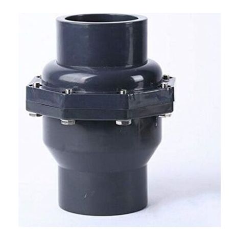 Clapet anti-retour, vanne de vidange, clapet de non-retour en PVC, diamètre intérieur 50 mm, DN40 (diamètre intérieur 50 mm)
