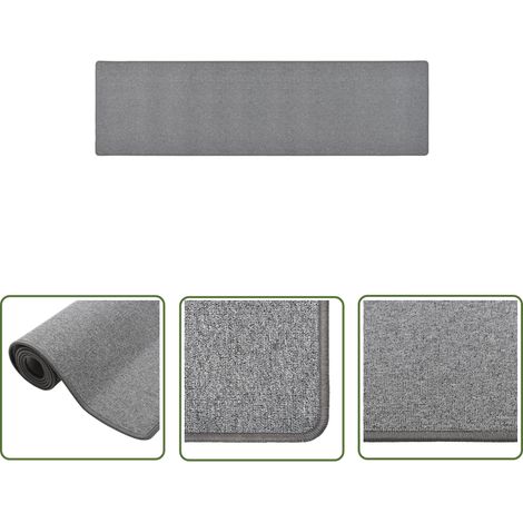 Tapis de couloir Gris foncé 80x300 (1/5)