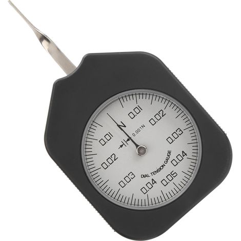 SEN‑0.05‑1 Spannungsmessgerät mit Skala, Zugprüfgerät, Tensiometer, Einzelzeiger, 0,05 N (1/5)