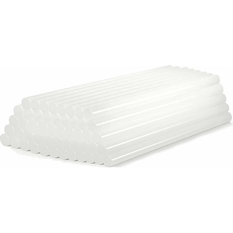 Colle à chaud Sticks, transparente bâtons de colle chaude pour pistolet à colle à chaud, bricolage, séchage rapide pour réparation et fixation (7 x 100 mm) (1/5)