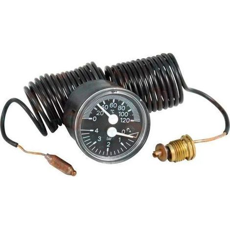 Thermomanometer Durchmesser 457mm, 1500mm, 120° 4B