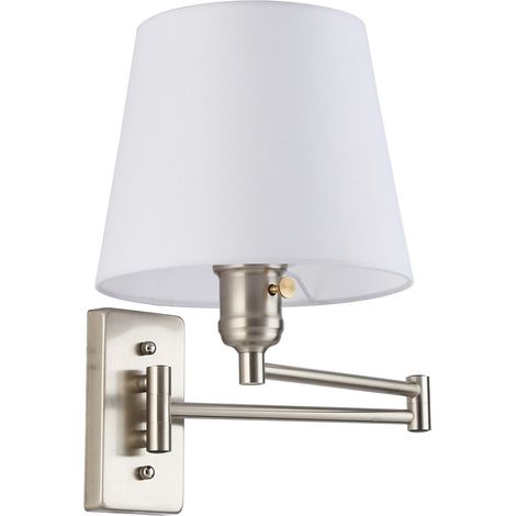 Aplique De Pared Con Brazo Articulado "Reno" - E27 - Cromo