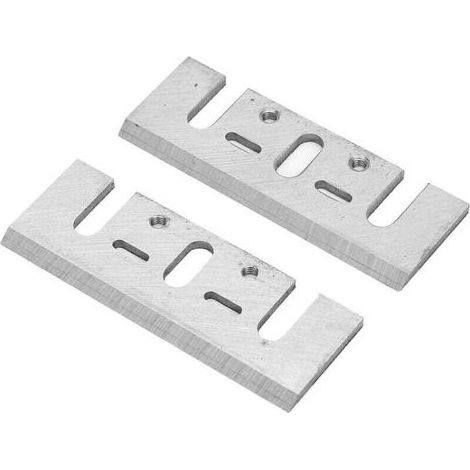 pair Coppia di lame di ricambio HSS da 3-1/4 pollici 82x28x3 mm per pialla elettrica Hitachi Ryobi Makita 1900B (1/4)