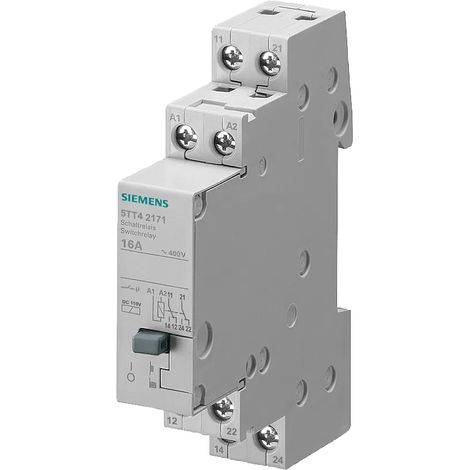 Siemens 5TT4217-2 Schaltrelais Nennspannung: 400 V Schaltstrom (max.): 16 A 2 Wechsler 1 St. (1/2)