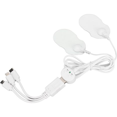 Mini masseur électronique portable USB à impulsions, stimulateur musculaire rechargeable pour soulager la douleur, utilisable en intérieur et au bureau pour adultes. (1/5)